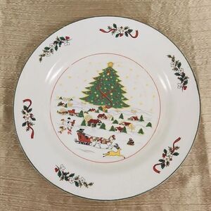 Panstone Christmas Salad Plate 7.5"